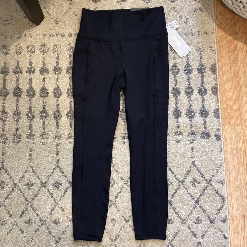 Black Yoga Pants Tech Flex Active Compression